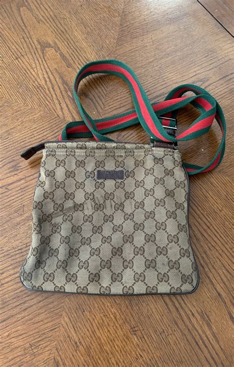 gucci crossbody with red and green straps|Gucci crossbody bag on sale.